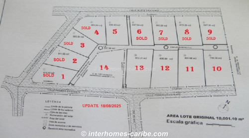 photos for SOSUA: BUILDING LOTS FROM 593 M² TO 872 M² (6,383 FT² TO 9,388 FT²) IN A NEW PRIVATE RESIDENTIAL COMMUNITY WITH NO MONTHLY HOA COSTS