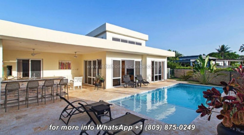 photos for SOSUA: TOP-FURNISHED MODERN 2-BEDROOM VILLA WITH EXTENSIVE AMENITIES UPDATES